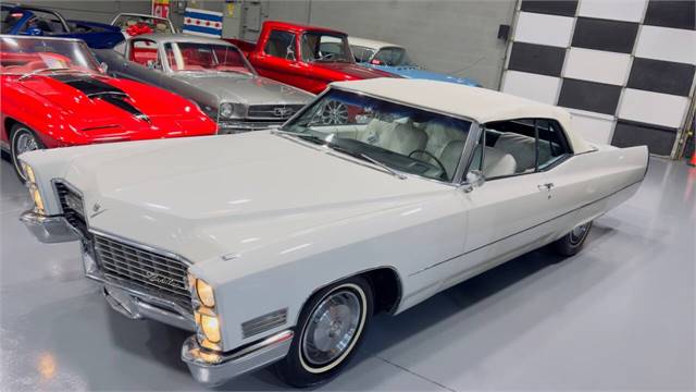 1967 Cadillac DeVille TRIPLE WHITE CADDY REAL NICE