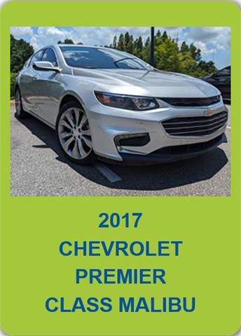 2017 Chevrolet Malibu  Premier Class 4-Door Car