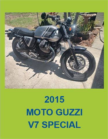 2015 Moto Guzzi V7 Special