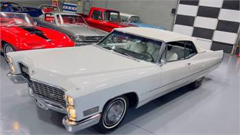 1967 Cadillac DeVille TRIPLE WHITE CADDY REAL NICE