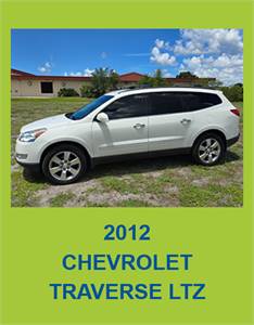 2012 CHEVROLET TRAVERSE LTZ