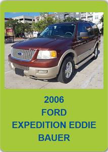 2006 FORD EXPEDITION EDDIE BAUER