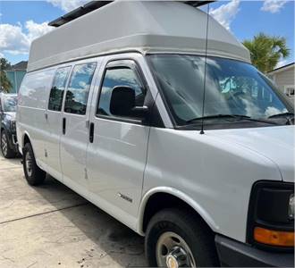 2005 Chevrolet Express 2500 Van High Top Converted to a Camper Van