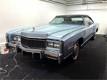 1976 Cadillac Eldorado Convertible 2 Door 